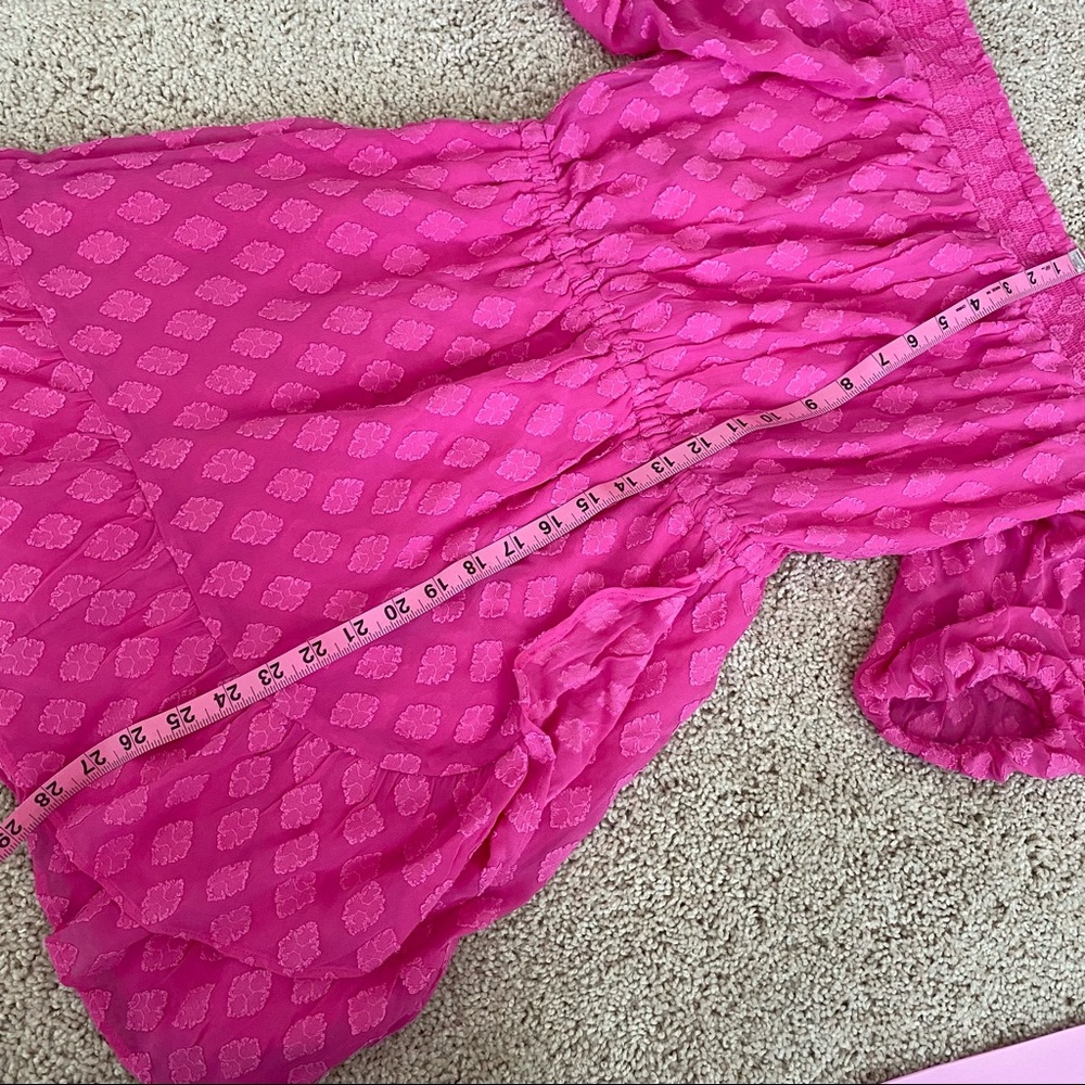 SOLD NWT Lilly Pulitzer Rochelle Romper Dress Plumeria Pink - Picture 14 of 14